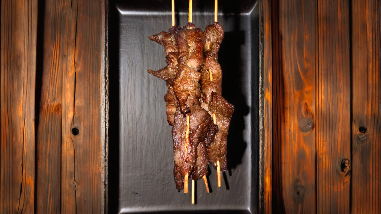 Korean BBQ Beef Skewers