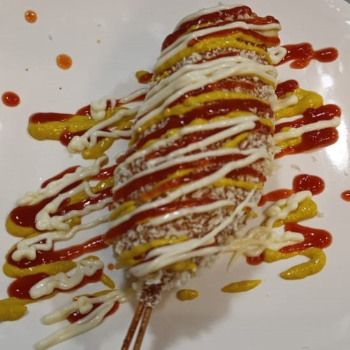 Corn Dog Koreano de Salchicha