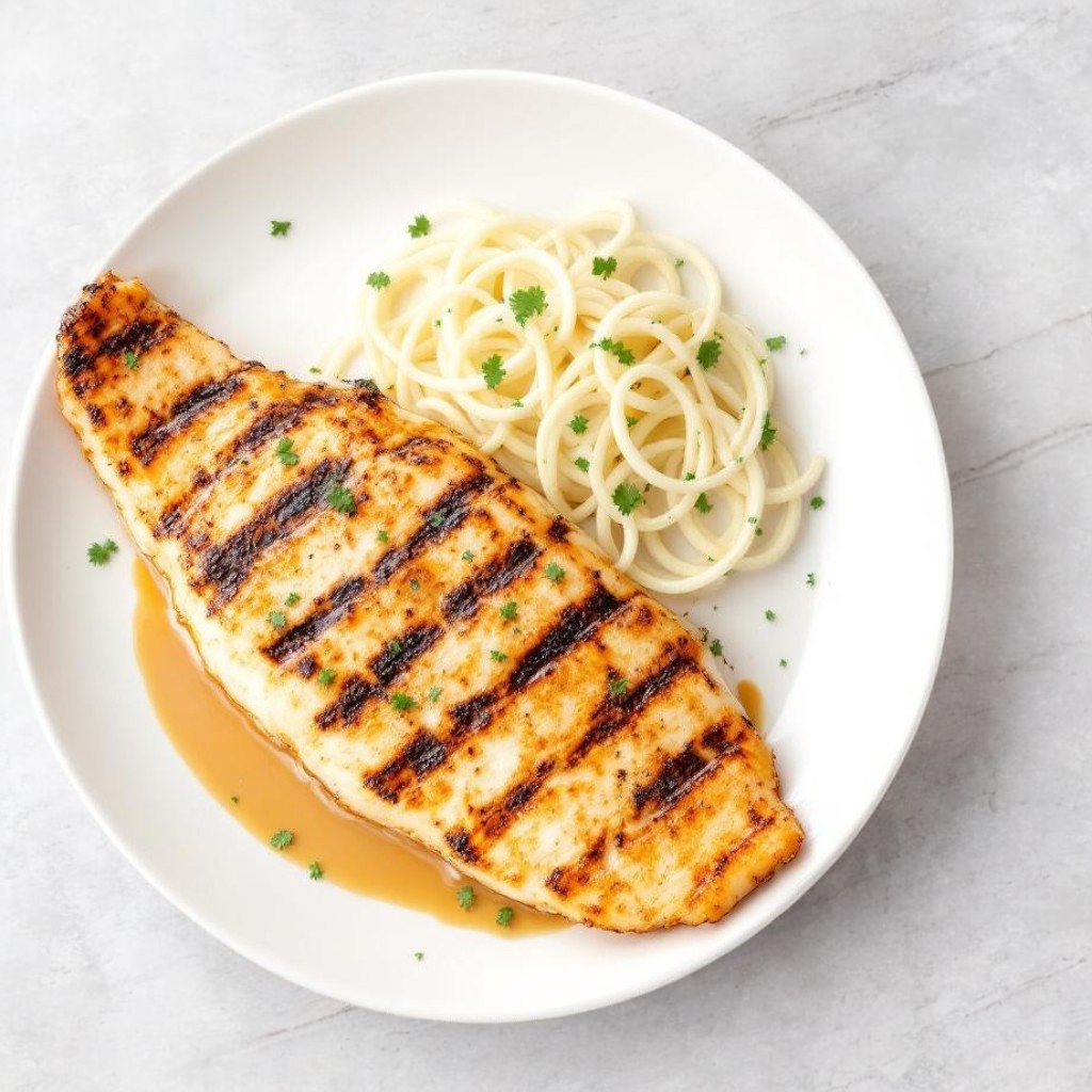 Filet de Pescado a la Plancha con Acomp