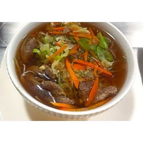 Sopa Ramen con Vegetales