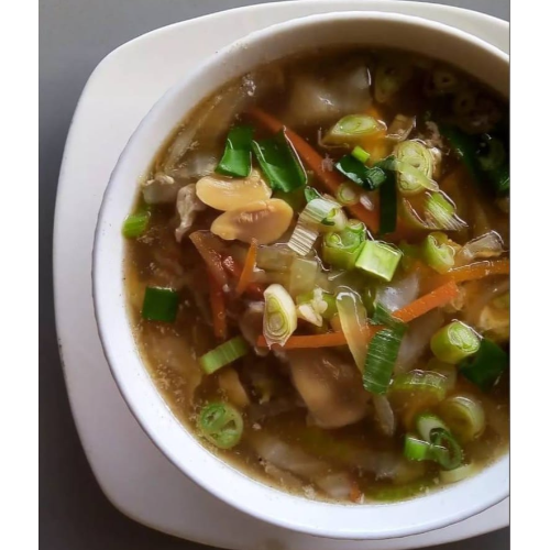 Sopa Vegetales y Hongo