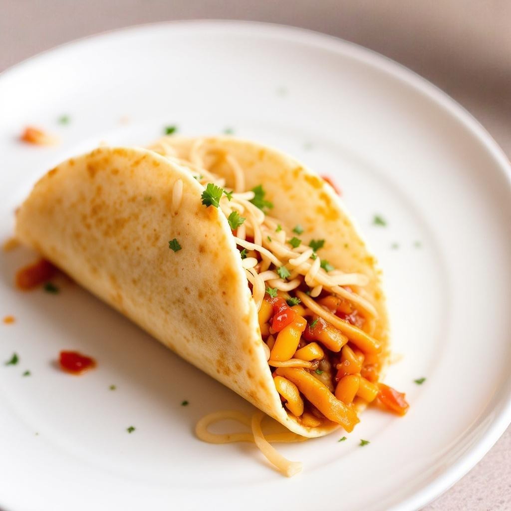 Taco Chino con Salsa Agridulce Und