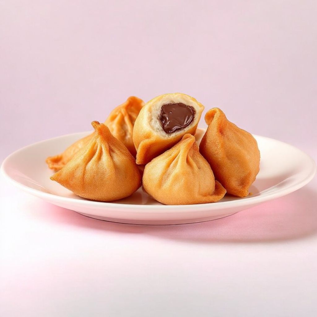 Trip de Wantan con Chocolate