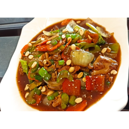 Vegetales Salteado Lechon