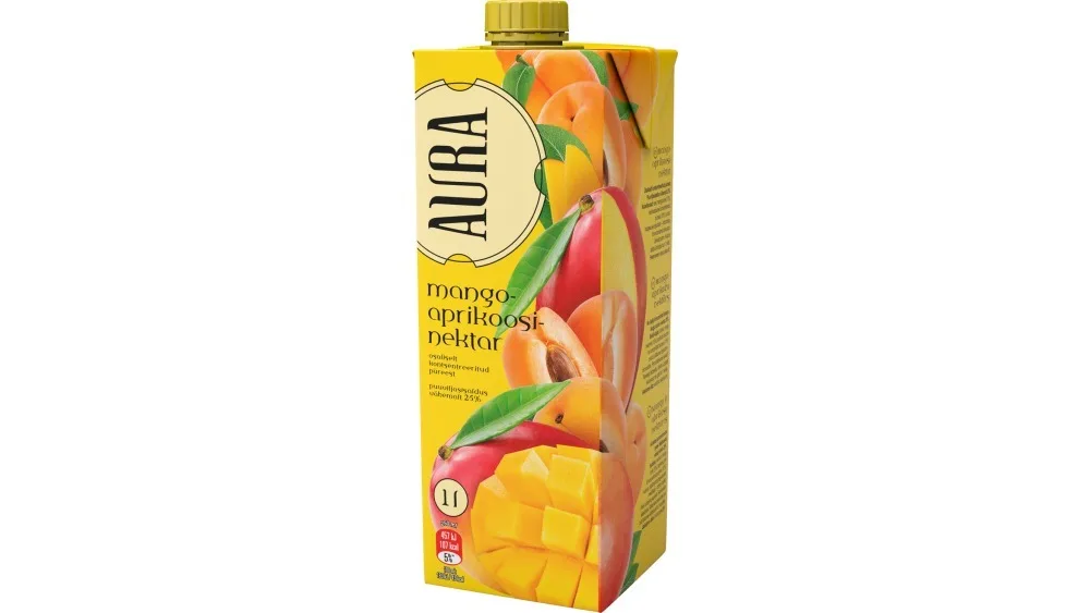 Aura mango-aprikoosi nektar 1l