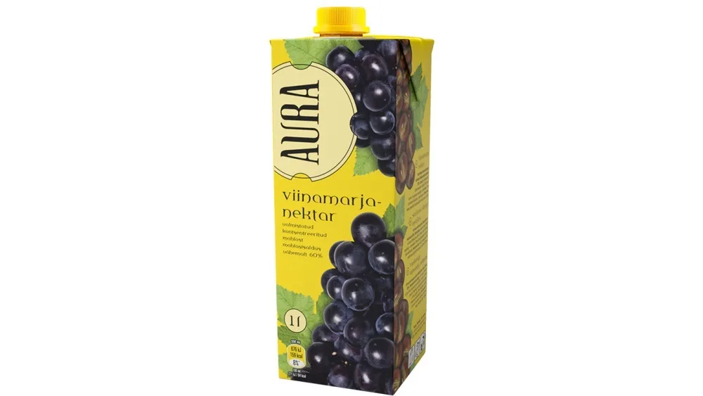 Aura viinamarjamahl 1l