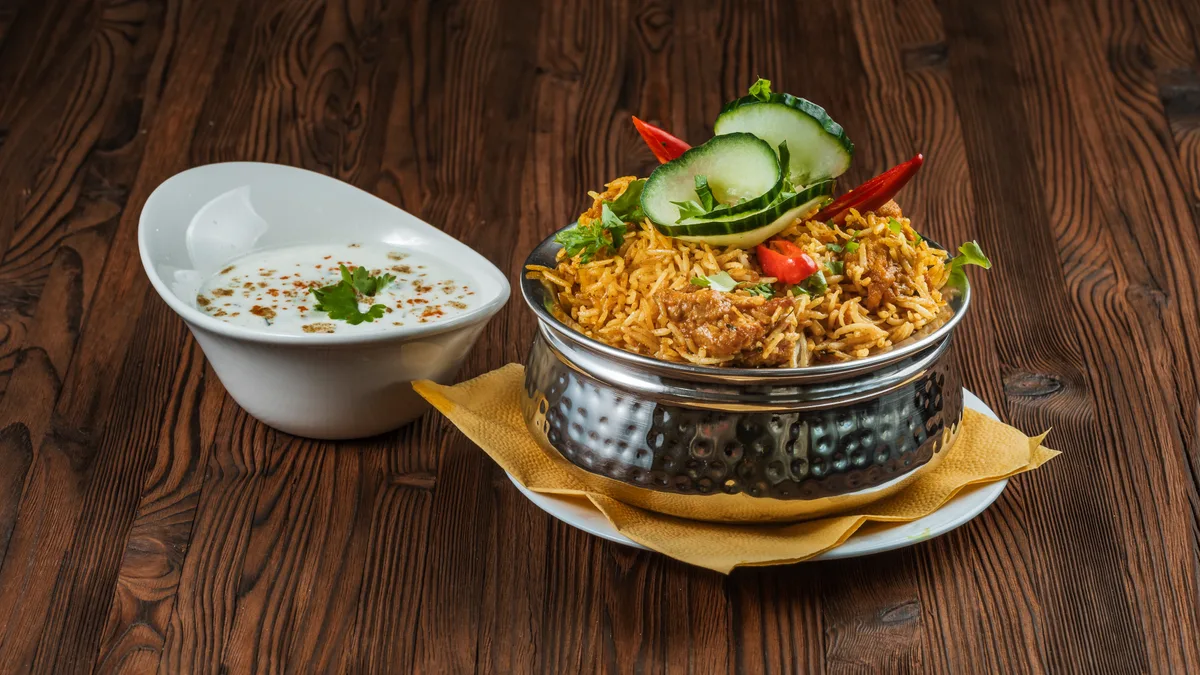 India riis biryani lambalihaga *