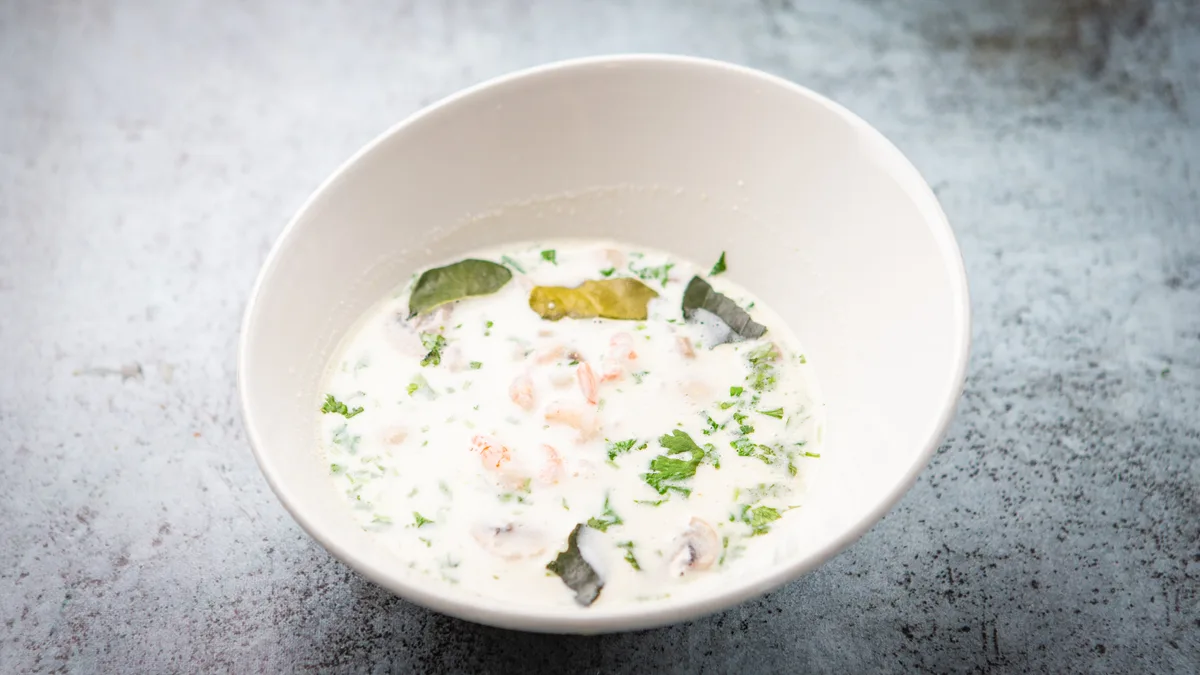Tom Kha krevettidega