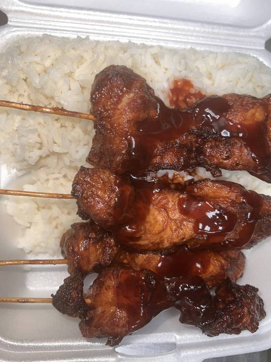 C. Chicken Teriyaki Combo--C#几串(晚餐