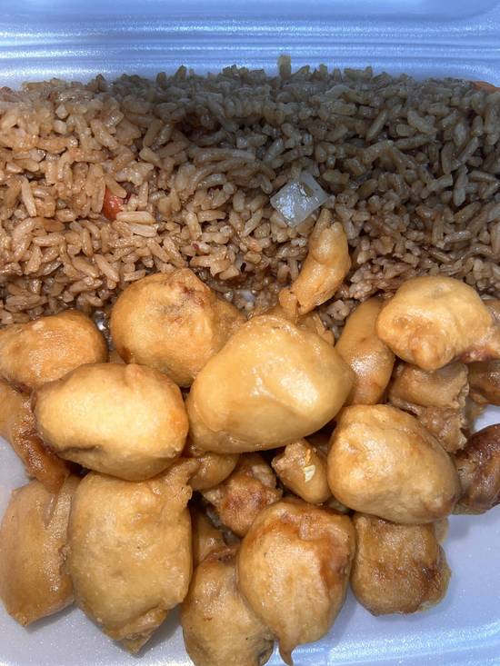 C13. Sweet Sour Pork Combo--------——--C#甜酸肉(晚餐