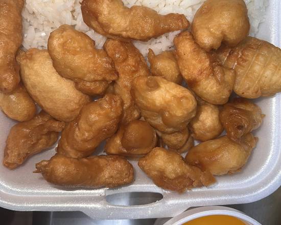 C14. Honey Chicken Combo--------------C#蜜汁鸡(晚餐