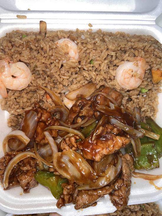 C21. Pepper Steak with Onion Combo-----C#青椒牛(晚餐