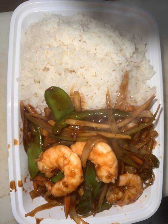 C27. Spicy Shrimp Szechuan Style Combo--C#四川虾(晚餐