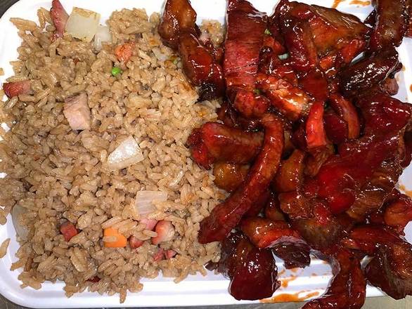 C31. Boneless Spare Ribs Combo———————C#无骨排(晚餐