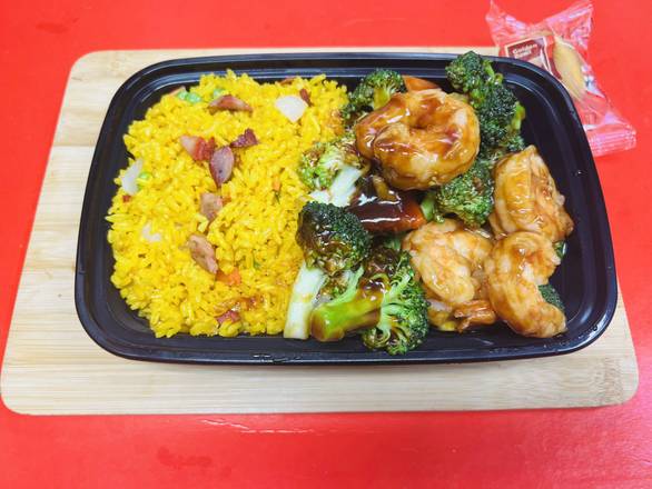 C. Shrimp with Broccoli