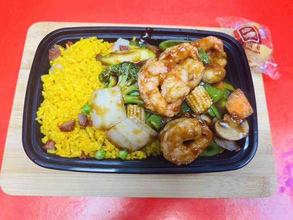 C. Shrimp with Mix Vegetables