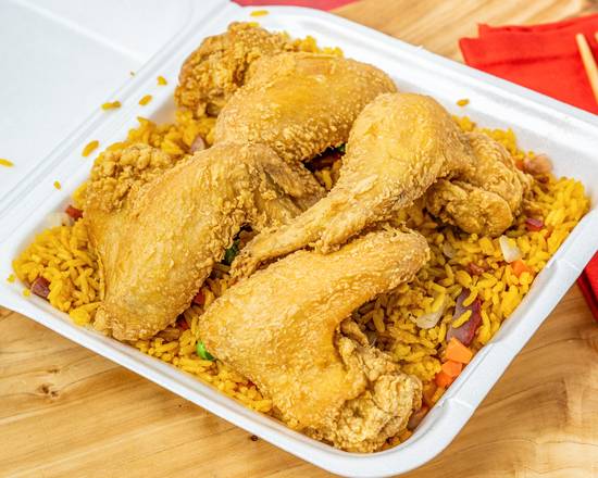 Fried Chicken Wings (4 pcs)