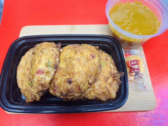 Roast Pork Egg Foo Young