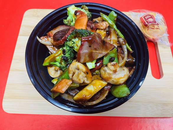 Roast Pork with Black Beans Sauce