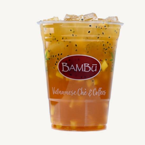 Mango Fruit and Basil Seeds Tea