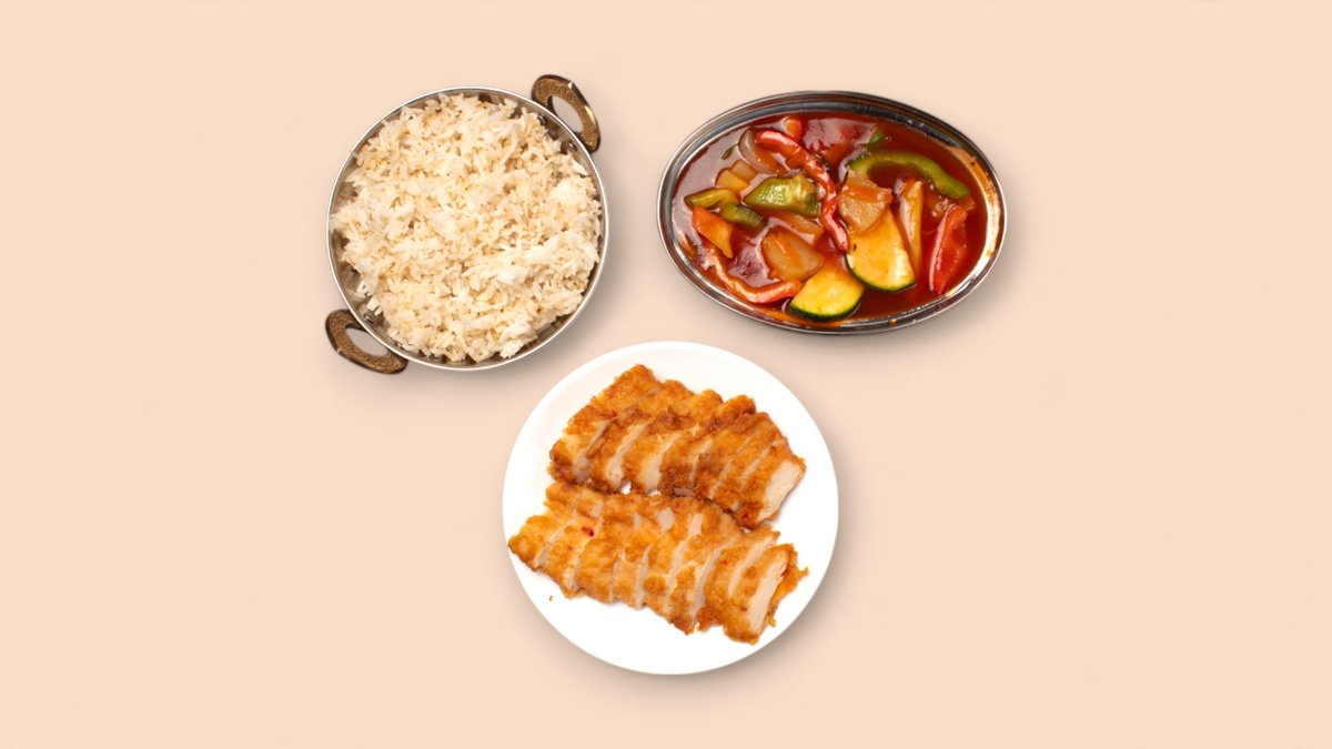 Paniertes Hähnchenfleisch