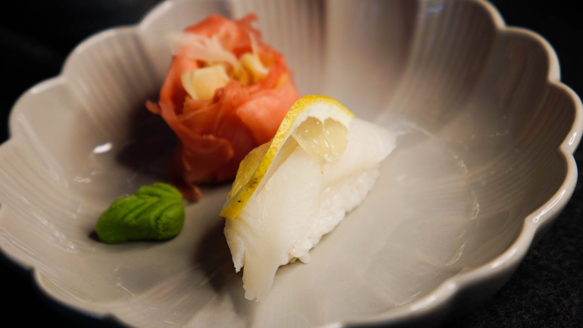 Lepényhal nigiri