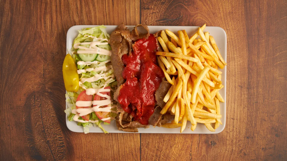 Kebab ranskalaisilla