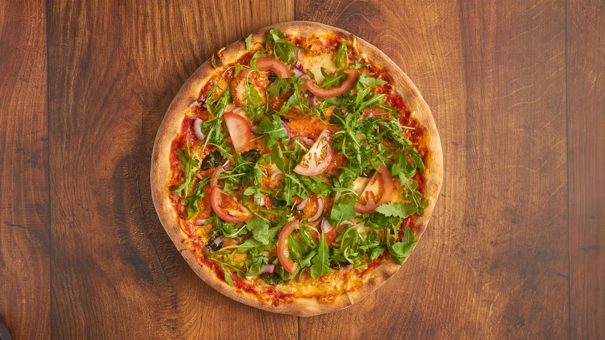 Vegaani perhepizza