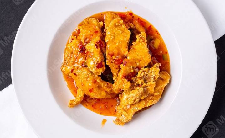 Deep Fried Red Snapper w.Thai Spicy