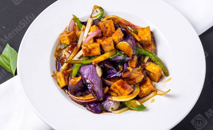 Stir Fried Eggplant and Tofu