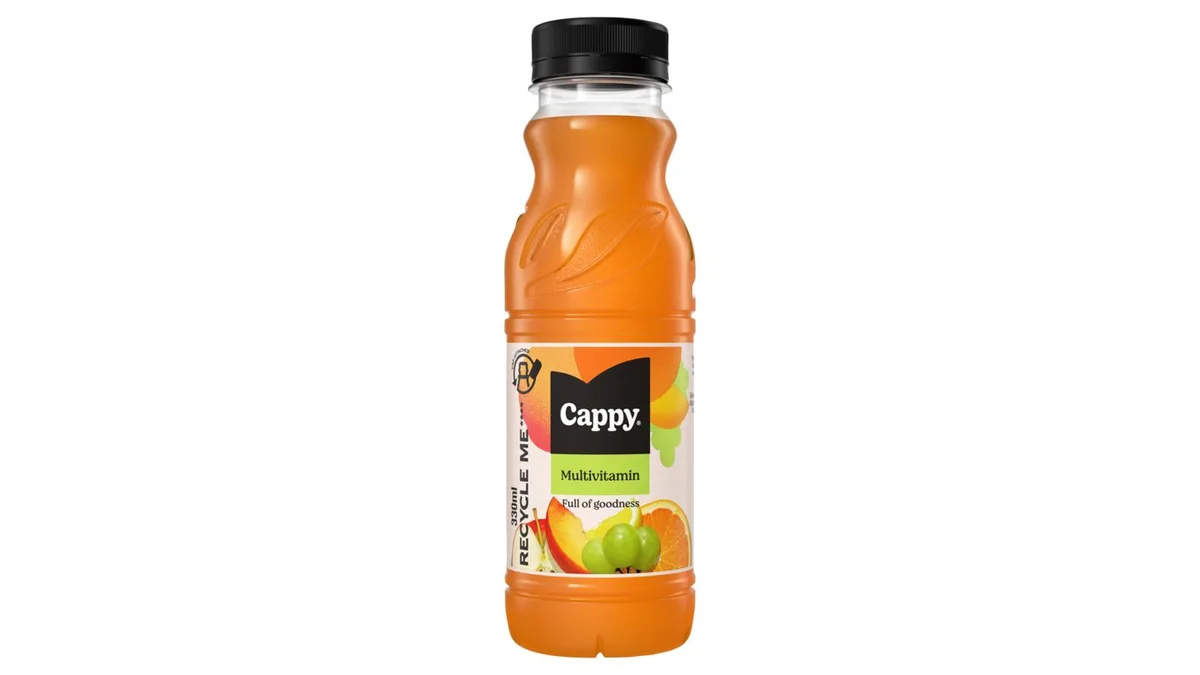 Cappy Multivitamin vegyesgyümölcs nektár hozzáadott vitaminokkal 330 ml