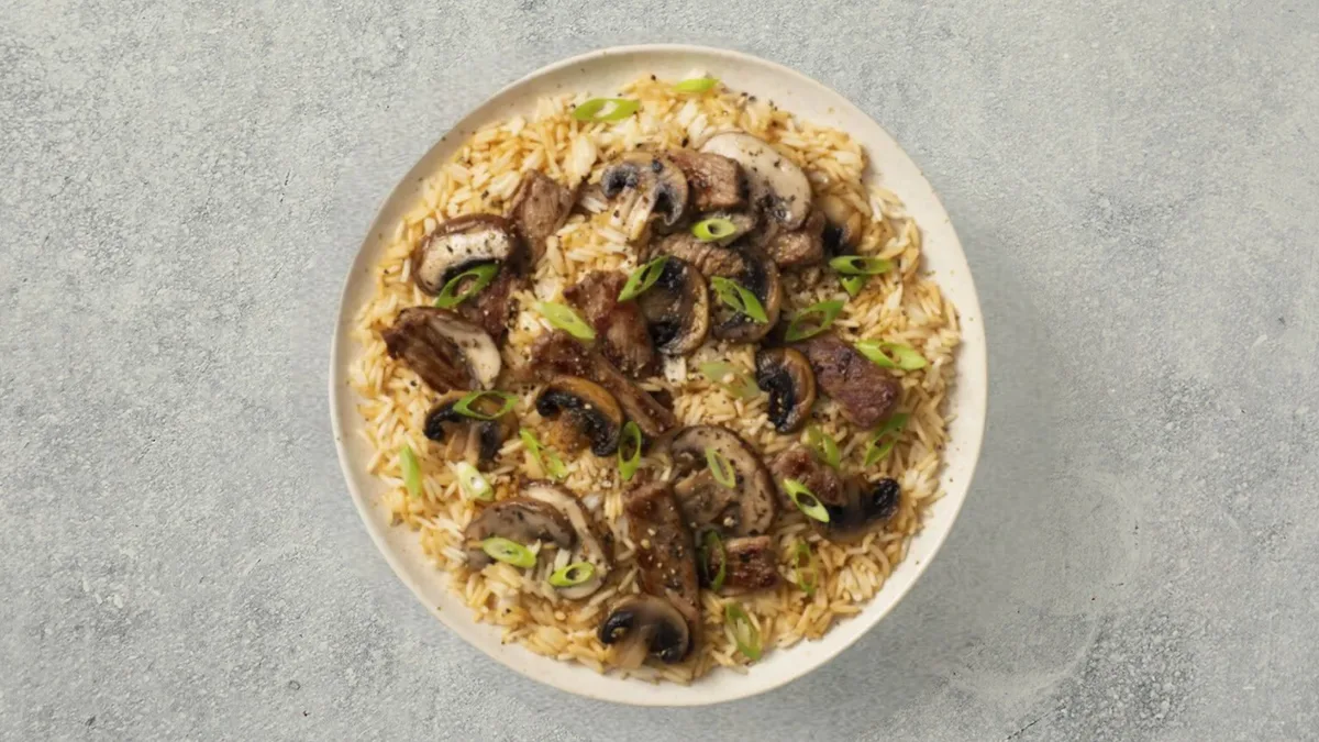 Svampe(Mashroom) Fried Ris