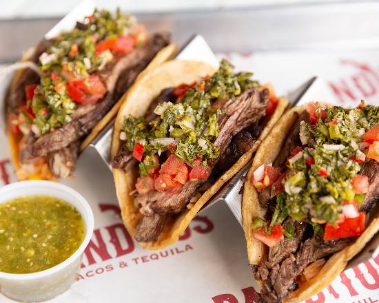Skirt Steak Carne Asada Tacos