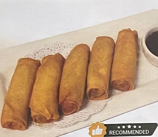 1. Vegetable Egg Rolls