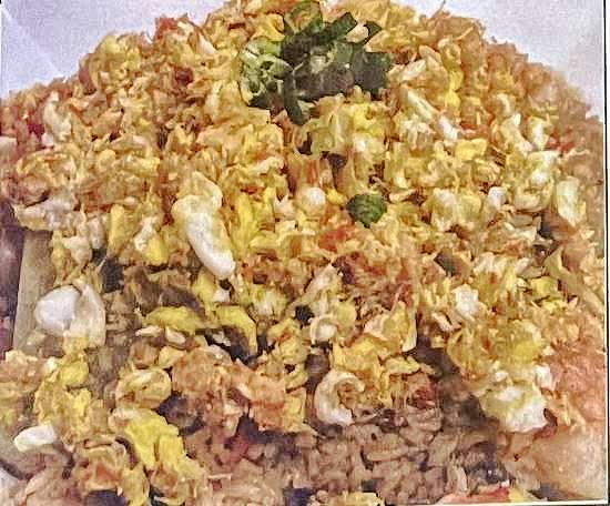 36. Crab meat Fried Rice