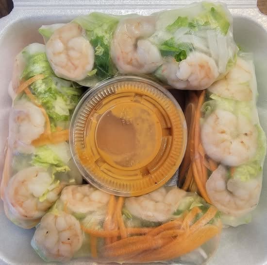 Shrimp Summer Roll  (4pcs)