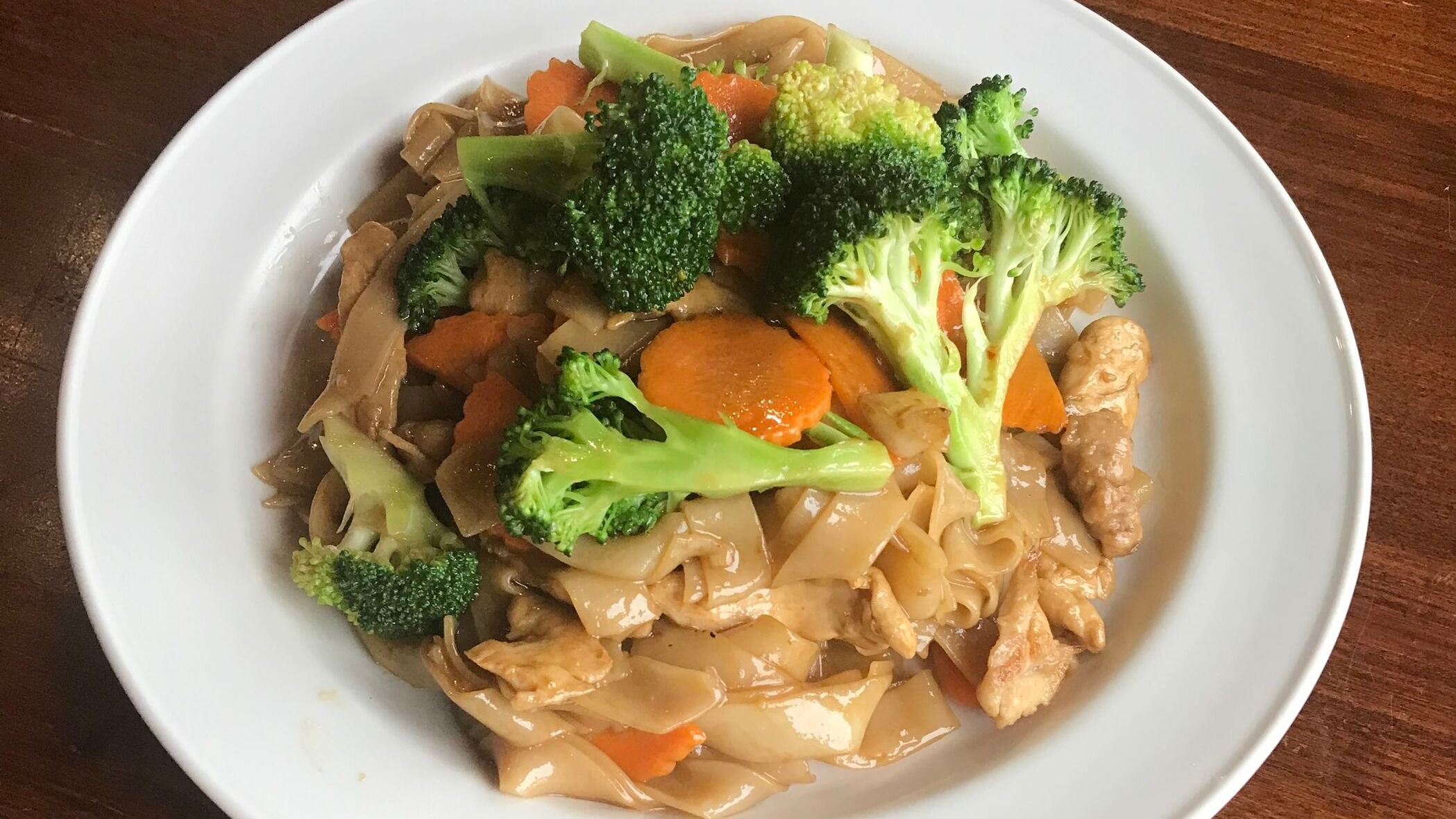 #65. Pad See Yew noodles