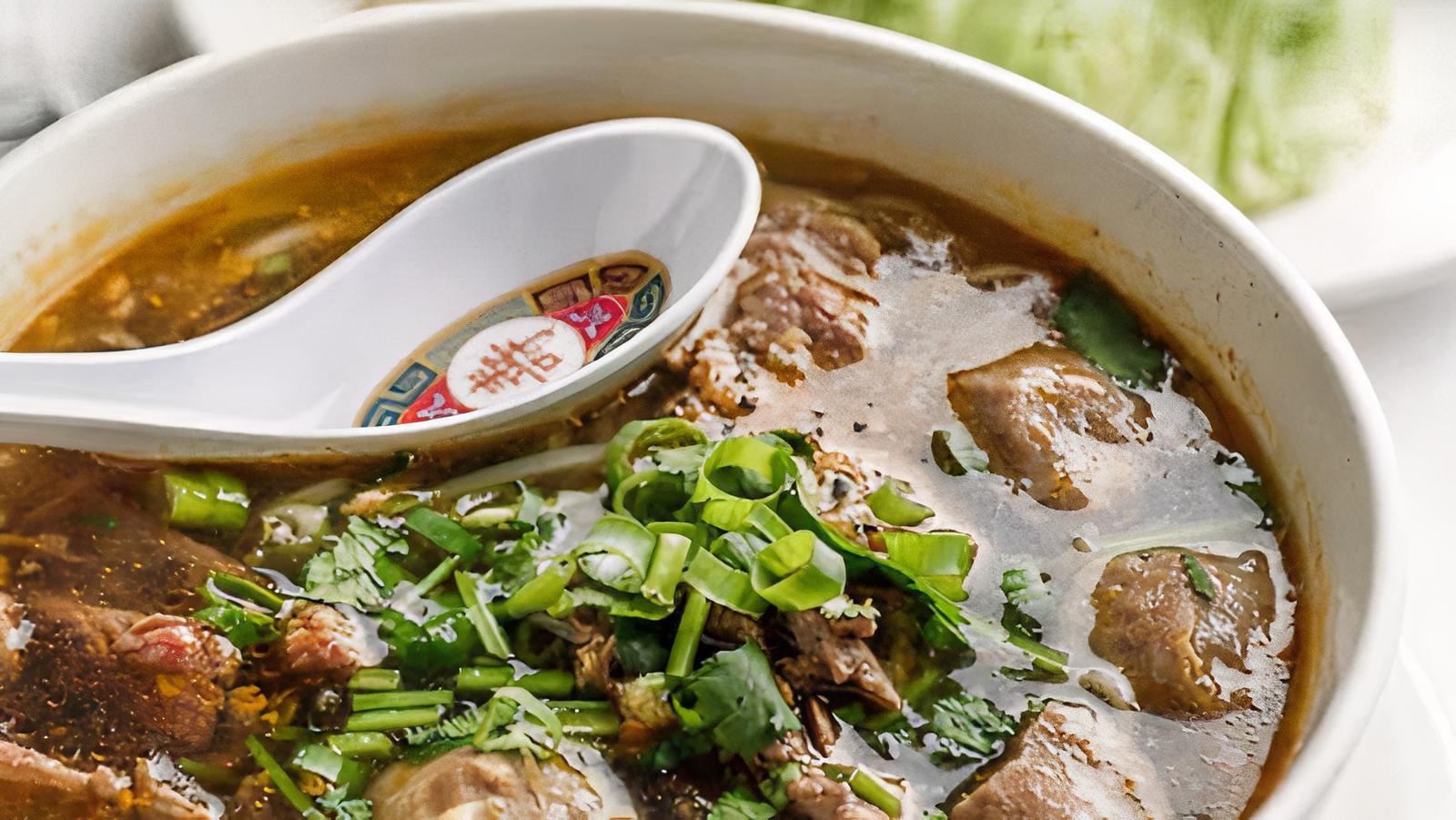16. Beef and Meatball Pho Soup