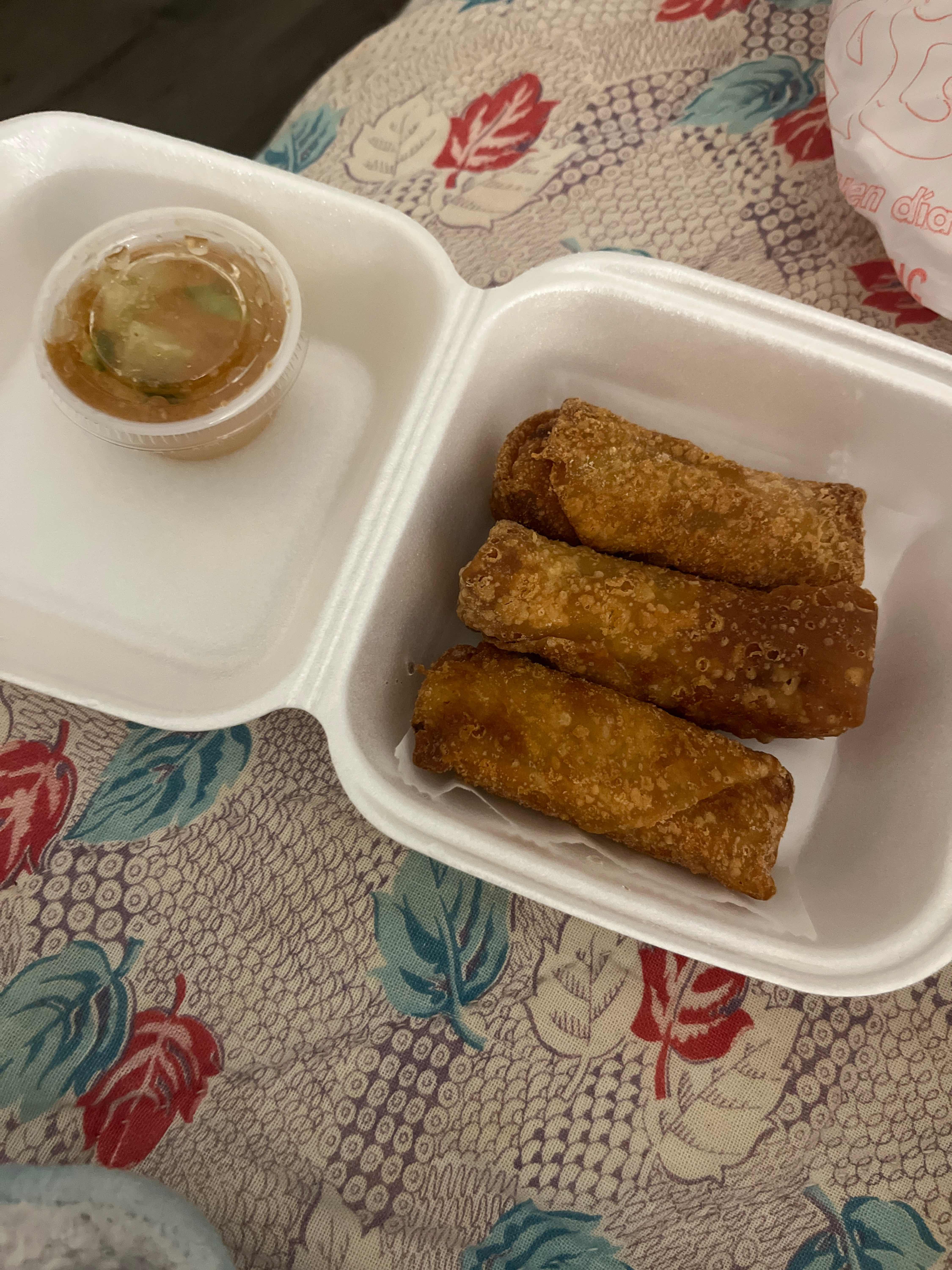2. Egg Rolls (3)