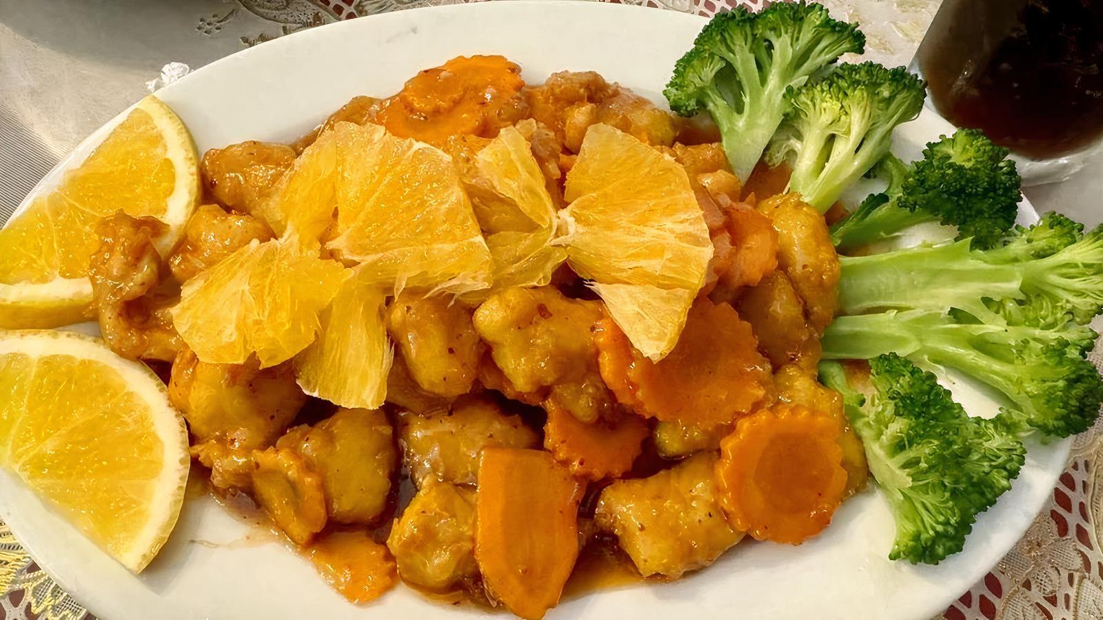 45. Orange Chicken