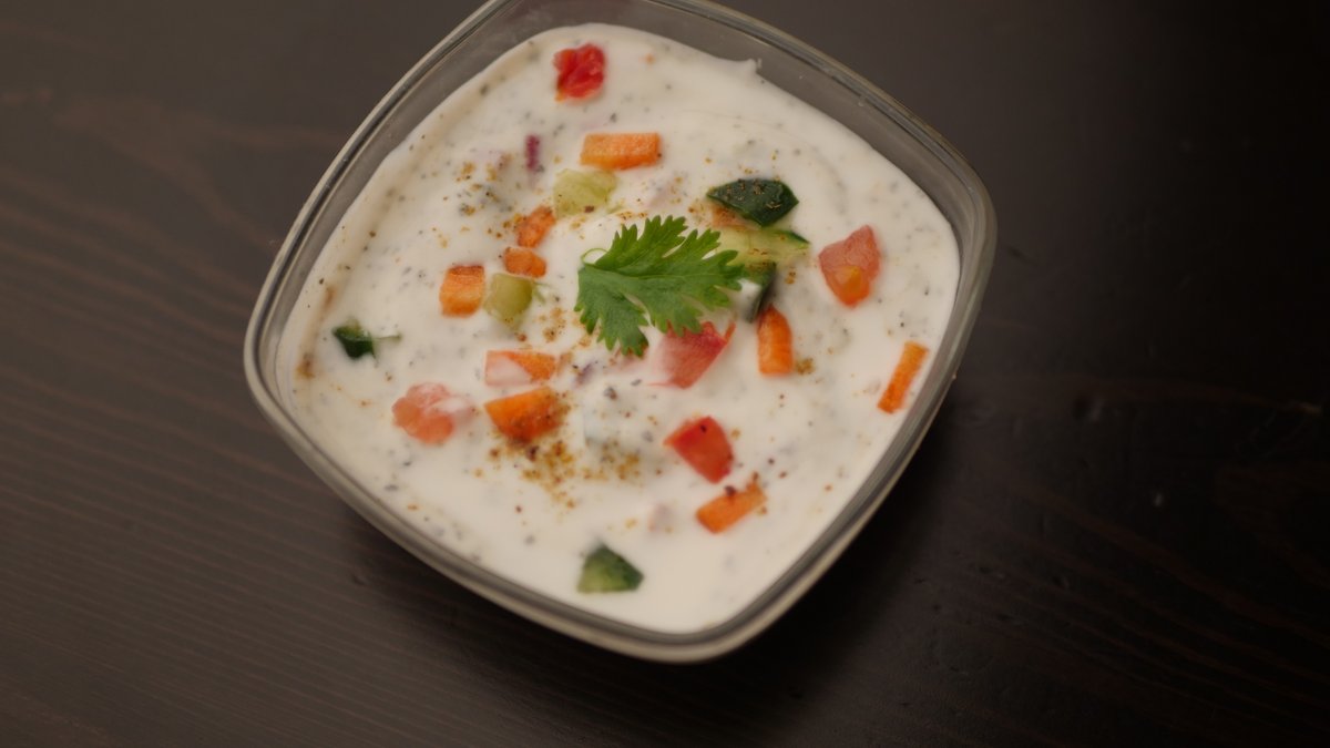 Vegyes zöldség Raita