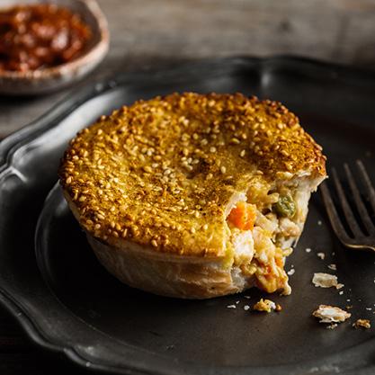 Curried Chicken Pie