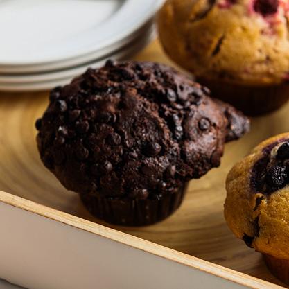 Double Choc Muffin
