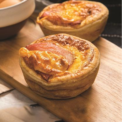 Egg and Bacon Breakfast Pie
