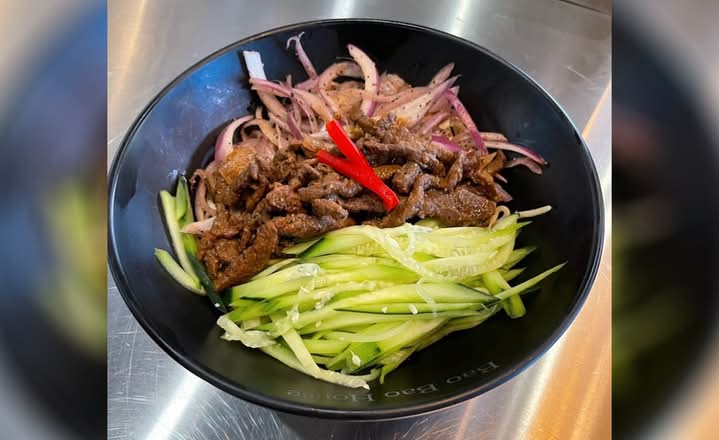Black Pepper Beef Noodles-黑胡椒牛肉拌面