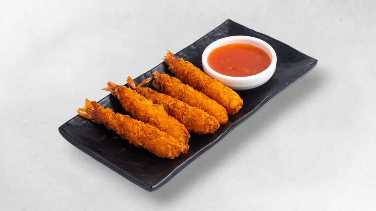 V2. Tempura-Garnelen