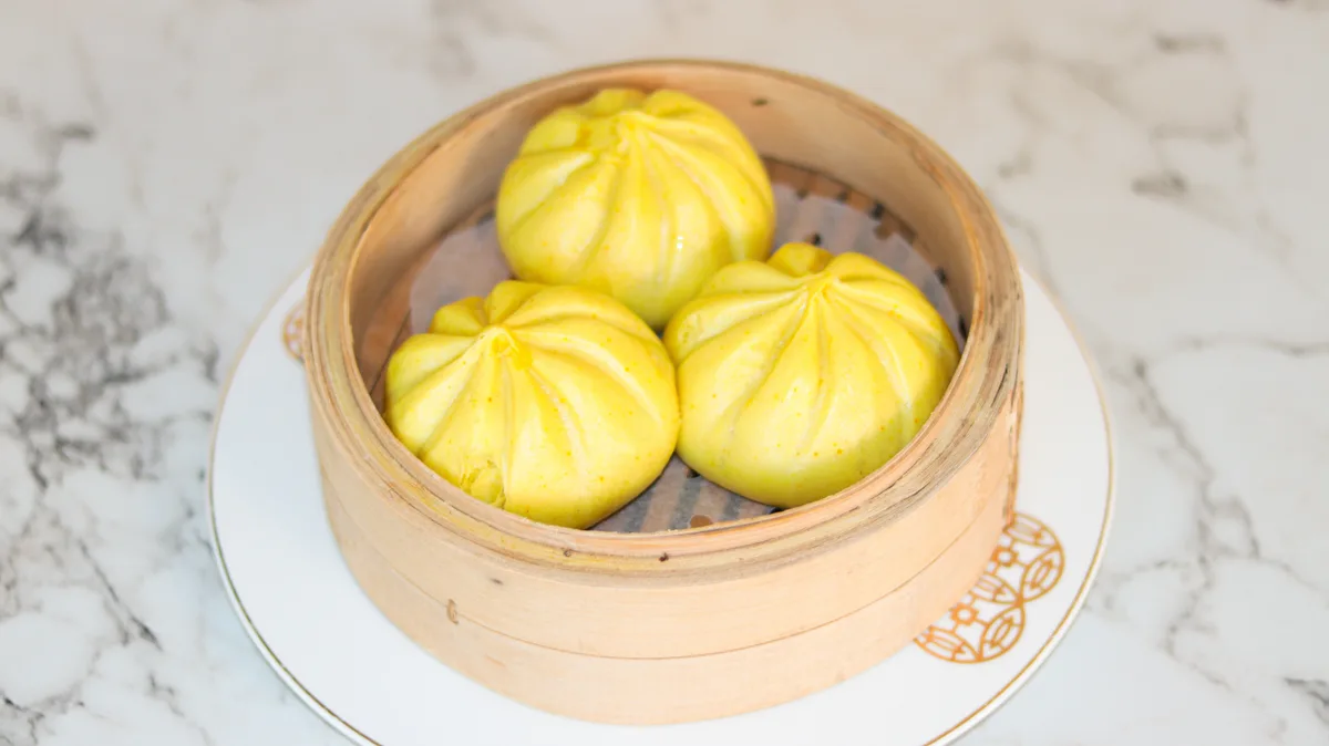 15. Steamed Chicken Cheese Curry Bun (3 pcs)