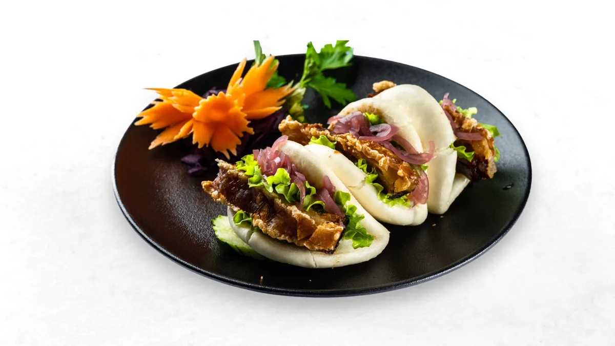 Bao Buns Pork belly (3 kosi)
