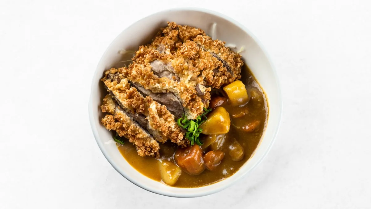 Tonkatsu s svinjino