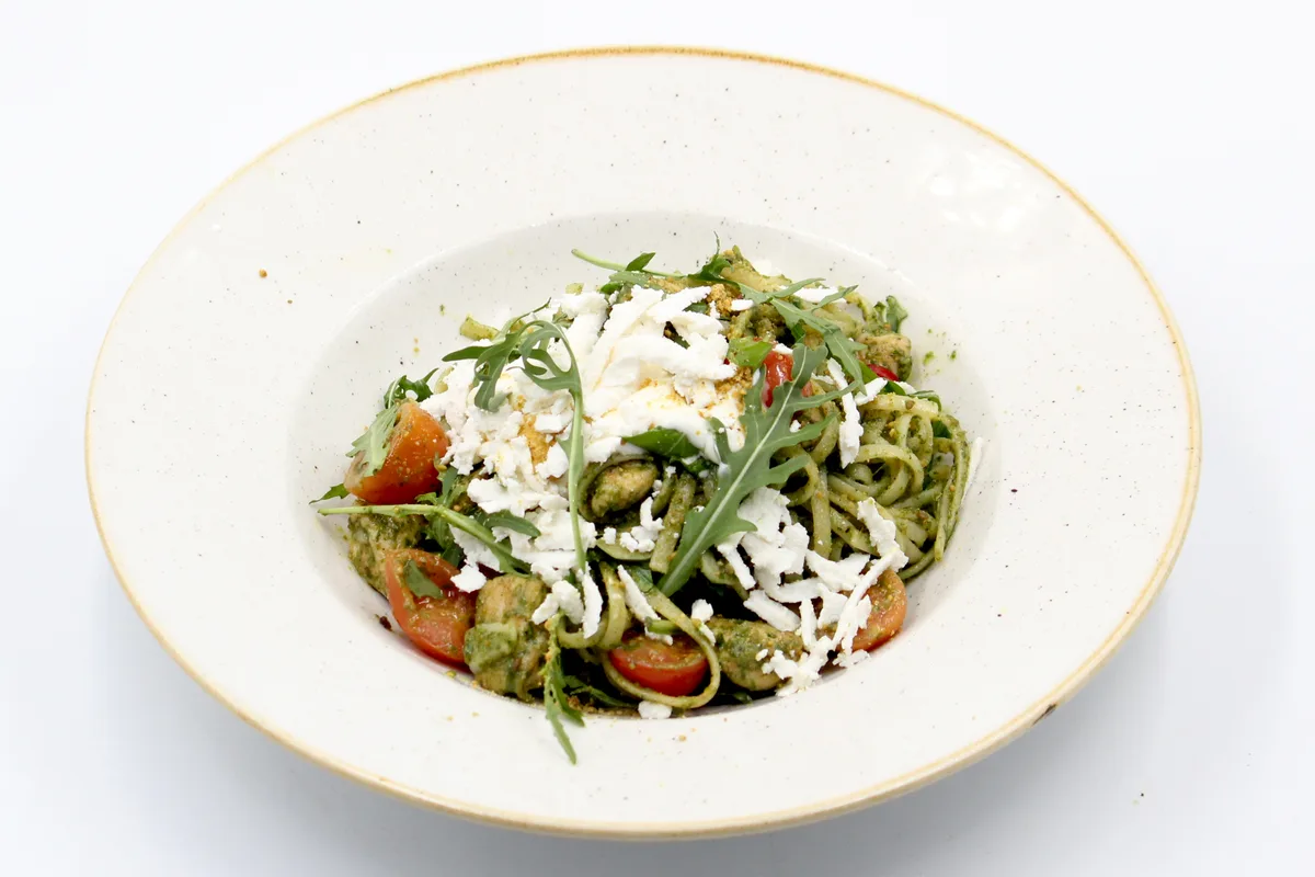 Bucatini pesto wege